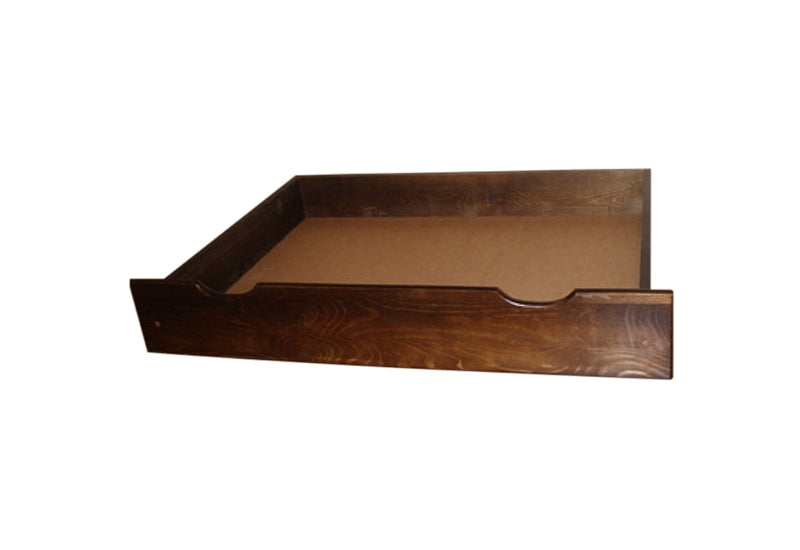 Zásuvka pod posteľ, 57x150 cm, orech-lak - - 0
