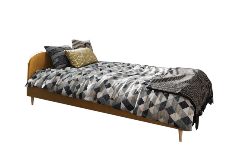 Čalúnená posteľ LIFE + rošt, 90x200, itaka 33 - - 0