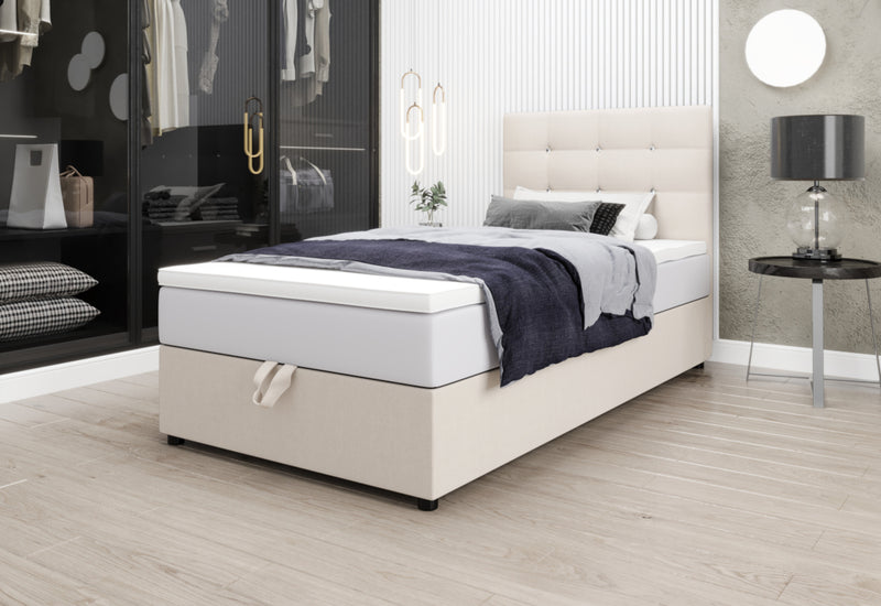 Čalúnená posteľ boxspring KING LUX - ARANZ - 1