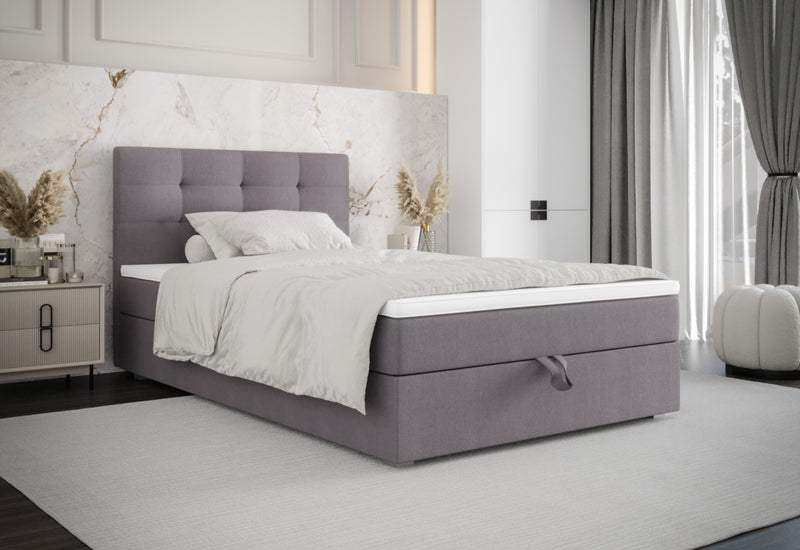 Čalúnená jednolôžková posteľ boxspring FANO P - ARANZ - 2