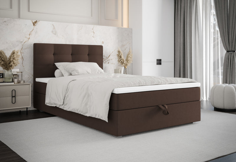 Čalúnená jednolôžková posteľ boxspring FANO P - ARANZ - 3