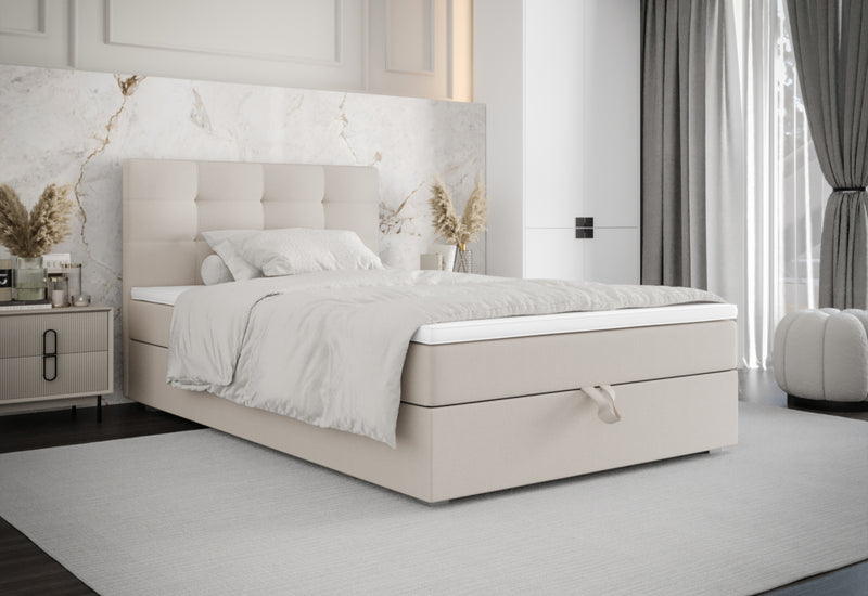 Čalúnená jednolôžková posteľ boxspring FANO P - ARANZ - 5