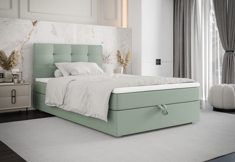 Čalúnená jednolôžková posteľ boxspring FANO P - ARANZ - 6