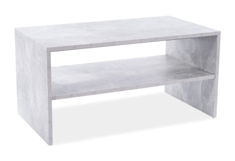 Konferenčný stolík SENCILO, 90x45x50, betón - - 0
