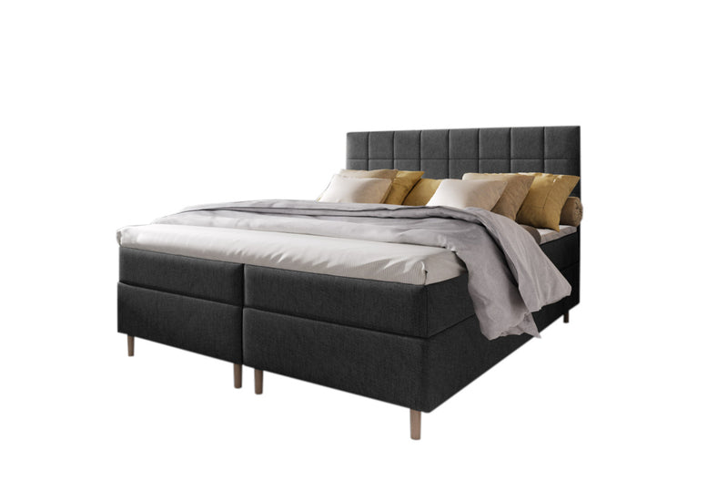Čalúnená posteľ boxspring SICILIE, 140x200, inari 96 - - 0