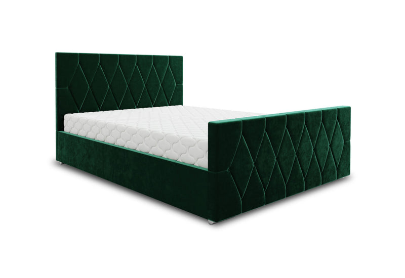 Čalúnená posteľ boxspring ADELINE, 180x200, itaka 10 - - 0