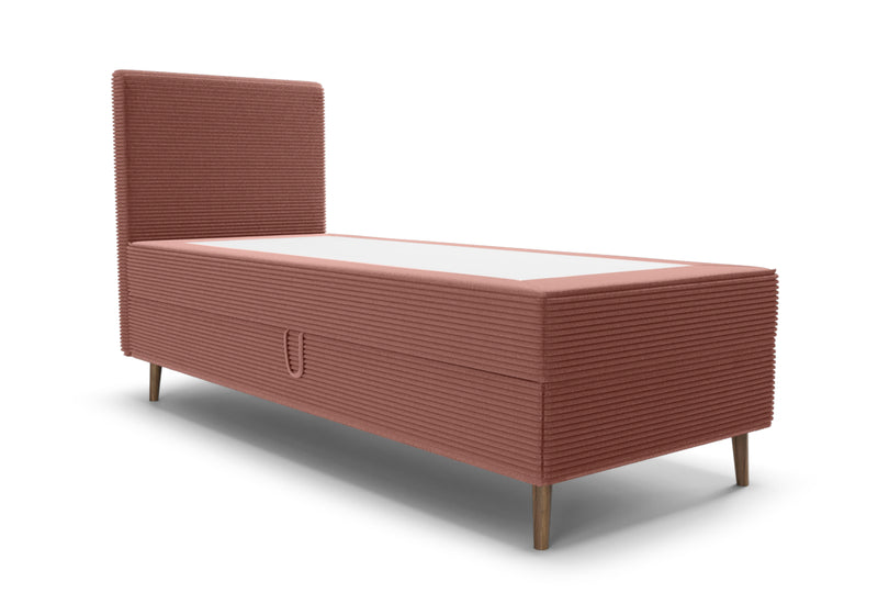 Čalúnená posteľ boxspring RANA comfort, 90x200, poso 029, pravá - - 0
