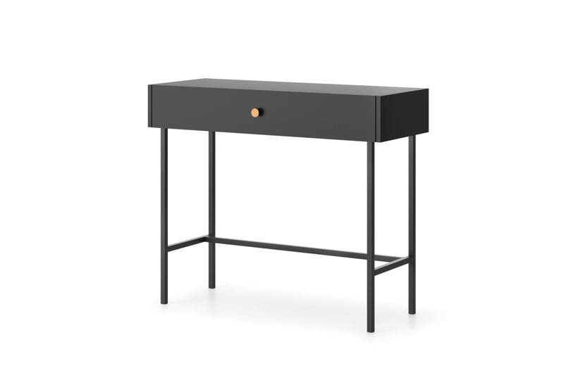 Toaletný stolík DIMANO, 93x2x79x39, čierna - - 0