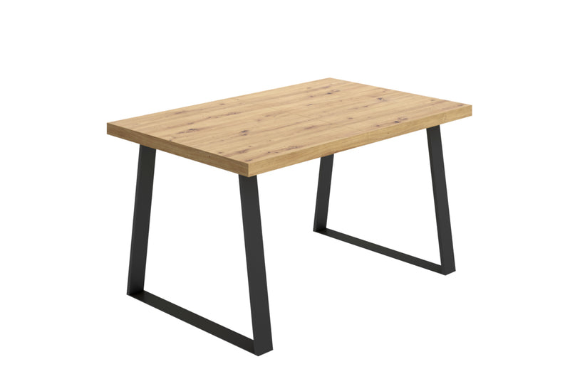 Rozkladací jedálenský stôl ARANKA, 90x76x120-160, nordic - - 0