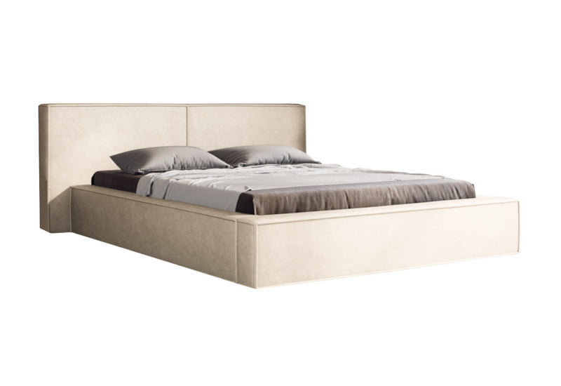 Čalouněná postel ALESSO s matracom, 120x200, amor velvet 4323 - - 0