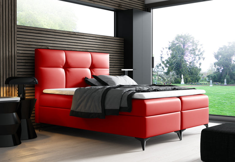 Čalúnená posteľ boxspring LINDT + vrchný matrac - ARANZ - 2