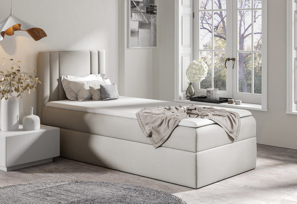 Čalúnená posteľ boxspring ELEKTRA MINI + vrchný matrac - ARANZ - 3