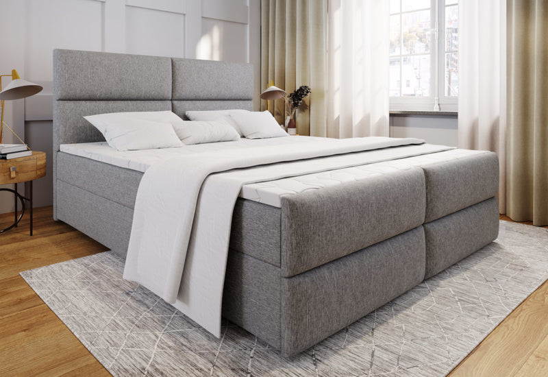 Čalúnená posteľ boxspring MILON + vrchný matrac - ARANZ - 3