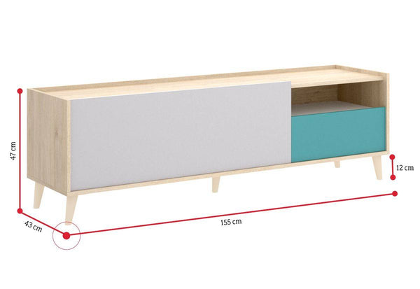 TV stolík NOVAR - ROZMEROVKA - 1