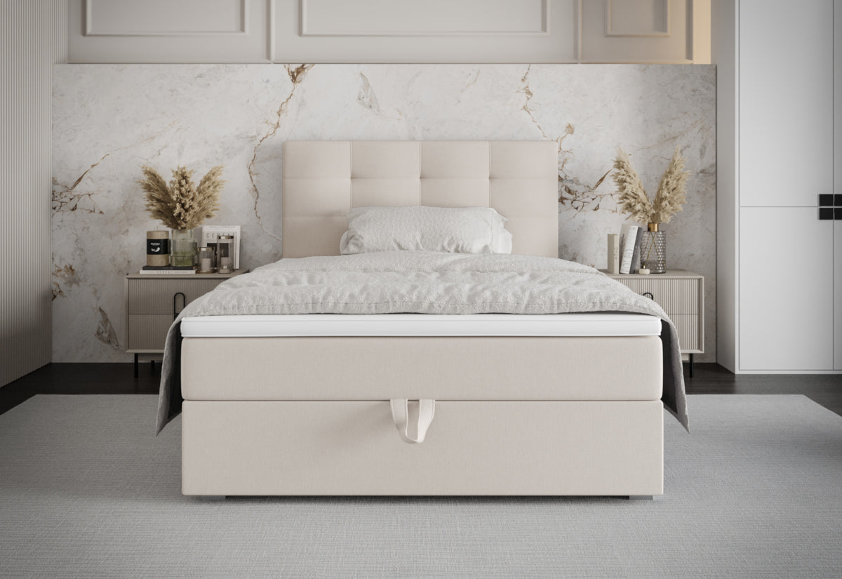 Čalúnená jednolôžková posteľ boxspring FANO P - ARANZ - 7