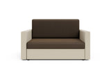 Rozkladacia pohovka CLUSO, 136x85x98 sawana 25/sawana 00 -  - 0