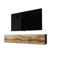 TV stolík MENDES D 140, 140x30x32, dub wotan -  - 0