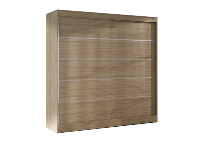 Šatníková skriňa AKIS IV, 200x215x58, sonoma -  - 0
