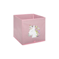 Úložný box CORNI, 29x29x29, ružová -  - 0
