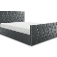 Čalúnená posteľ boxspring ADELINE, 120x200, itaka 50 -  - 0