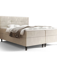 Čalúnená posteľ boxspring AMIR, 180x200, monolith 02 -  - 0