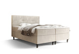 Čalúnená posteľ boxspring AMIR, 180x200, monolith 02 -  - 0