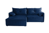 Rohová rozkladacia sedačka LINON, 220x85x179, royal 22, ľavá -  - 0