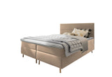 Čalúnená posteľ boxspring LANTA, 140x200,  kronos 27 -  - 0