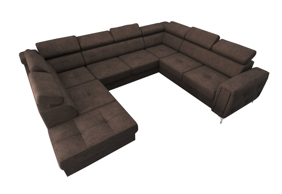 Sedacia súprava do U ORIN MAX 1, 350x99x255, rosario 468, ľavá -  - 0