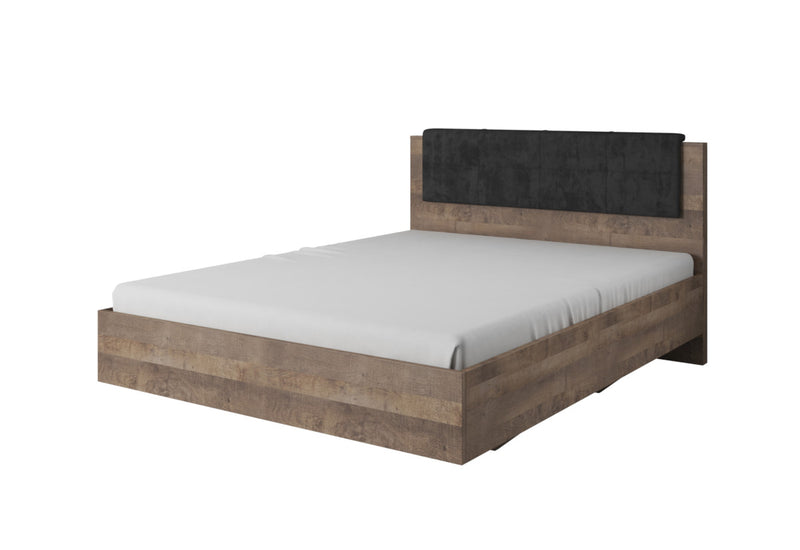 Manželská posteľ ARDELA, 164,4x102,5x208,2, dub sand grande/matera -  - 0