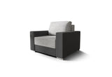 Kreslo RADO, 124x90x75, kornet 18/rainbow 27 -  - 0