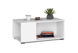 Konferenčný stolík TIARA, 90x38x51, biela -  - 0