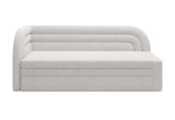 Rozkladacia pohovka FABINA, 80x223x86, royal 01, ľavá -  - 0