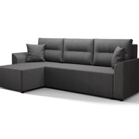 Rozkladacia sedacia súprava LORINA, 230x89x140, sawana 05 -  - 0
