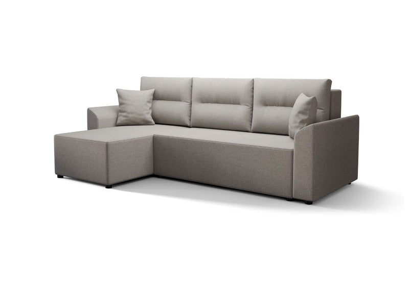 Rozkladacia sedacia súprava LORINA, 230x89x140, sawana 21 -  - 0