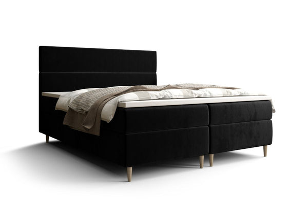 Čalúnená posteľ boxspring FLIX, 140x200, itaka 15 -  - 0