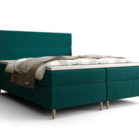 Čalúnená posteľ boxspring FLIX, 140x200, itaka 39 -  - 0