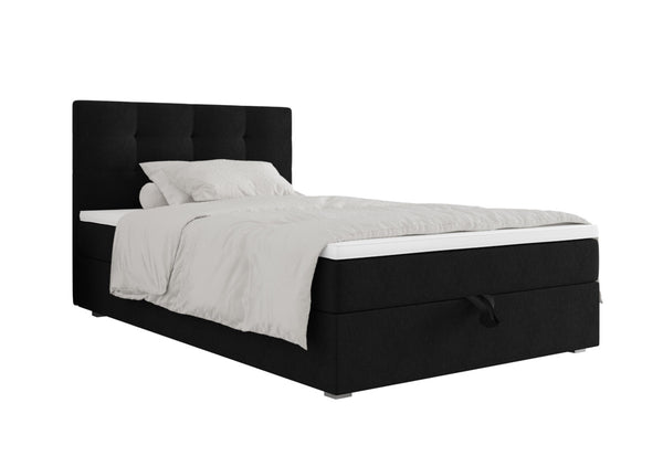 Čalúnená jednolôžková posteľ boxspring FANO P, 80x200, cosmic 100 -  - 0