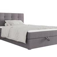 Čalúnená jednolôžková posteľ boxspring FANO P, 80x200, cosmic 160 -  - 0