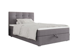 Čalúnená jednolôžková posteľ boxspring FANO P, 80x200, cosmic 160 -  - 0