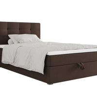 Čalúnená jednolôžková posteľ boxspring FANO P, 80x200, cosmic 800 -  - 0