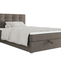Čalúnená jednolôžková posteľ boxspring FANO P, 80x200, cosmic 03 -  - 0