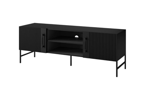 TV stolík RAFTIS, 152x55x42, čierna -  - 0