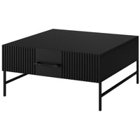 Konferenčný stolík RAFTIS, 82x40x82, čierna -  - 0