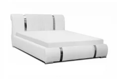 Čalouněná postel VIKI s matrací, 140x200