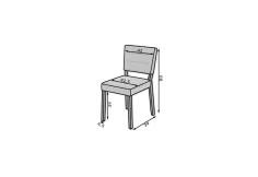 Jídelní židle LOPOS 80