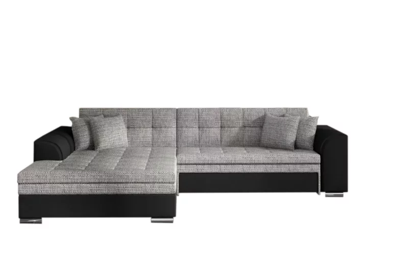 Rohová rozkladacia sedačka PALERMO, 294x80x196 cm, berlin 01/soft 11, lavá