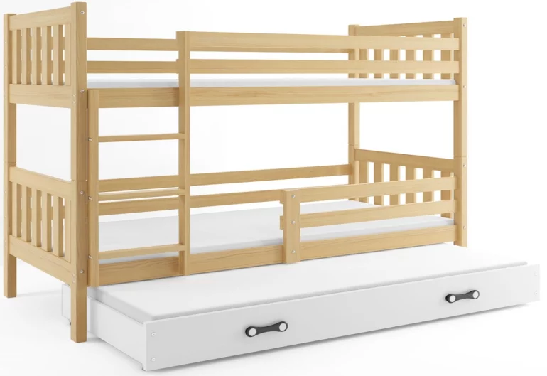 Detská poschodová posteľ RINOCO 3 + matrac + rošt ZADARMO