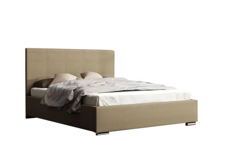 Čalúnená posteľ NASTY 4 + rošt + matrace, sofie 7, 140x200 cm