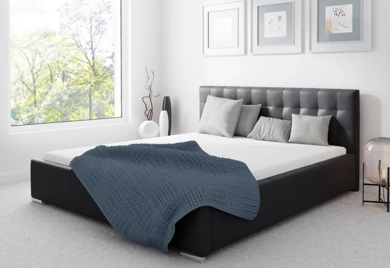 Čalúnená posteľ STEIN s matracom, 140x200